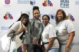 Four women at the Odyssey House Run for Your Life 5K