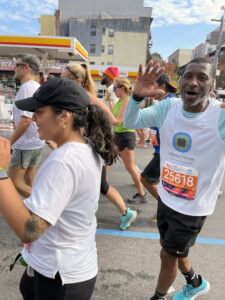 NYC Marathon runner