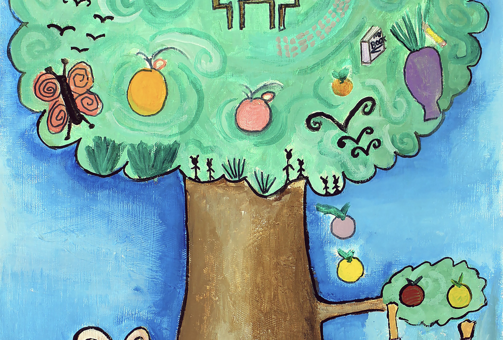 Drawing of a tree