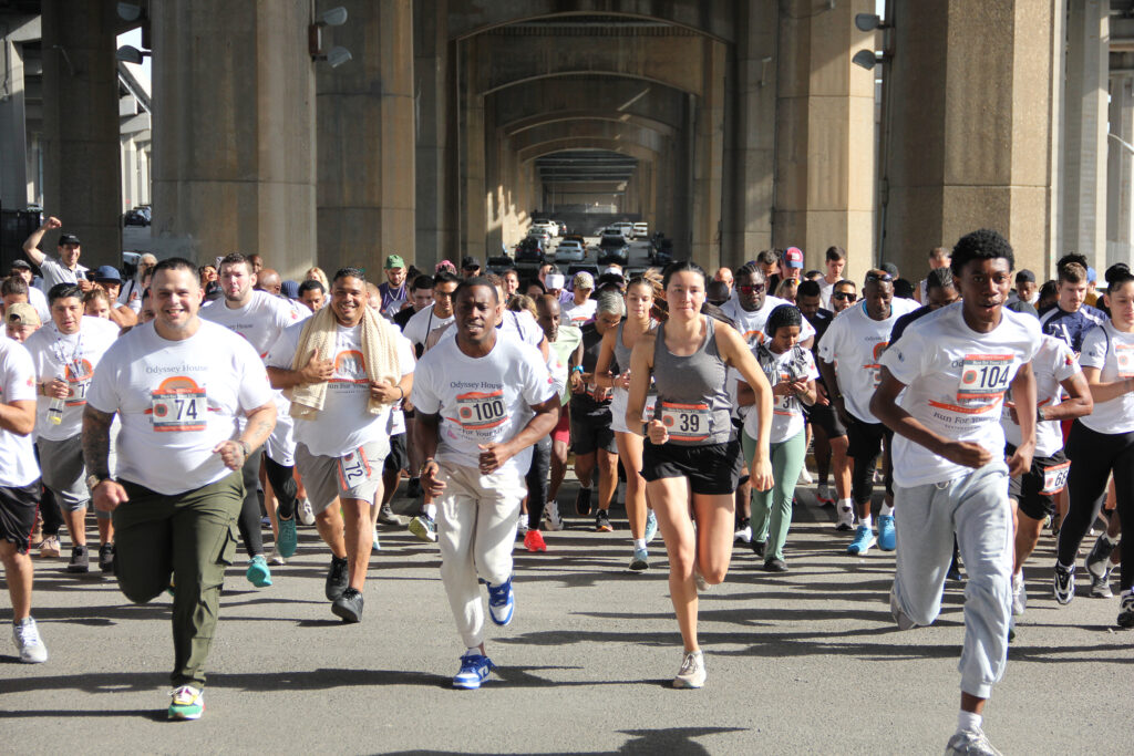 Run for Your Life 5K 2025 starting line