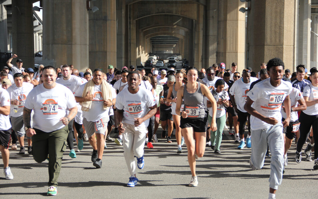 Run for Your Life 5K 2025 starting line