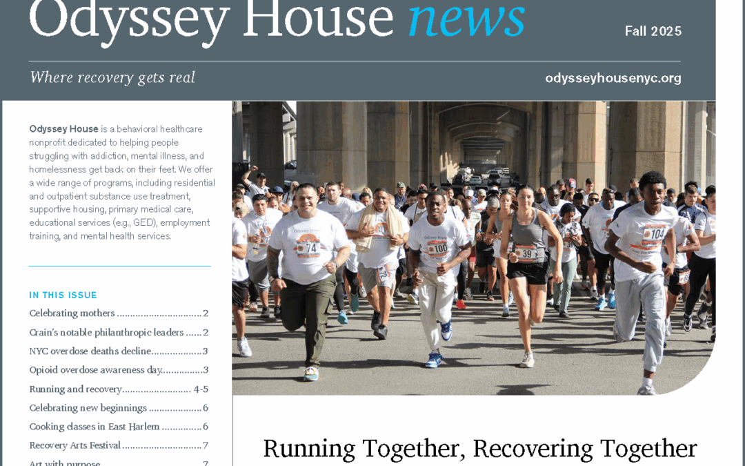 Announcing the Fall 2025 Edition of Odyssey House News